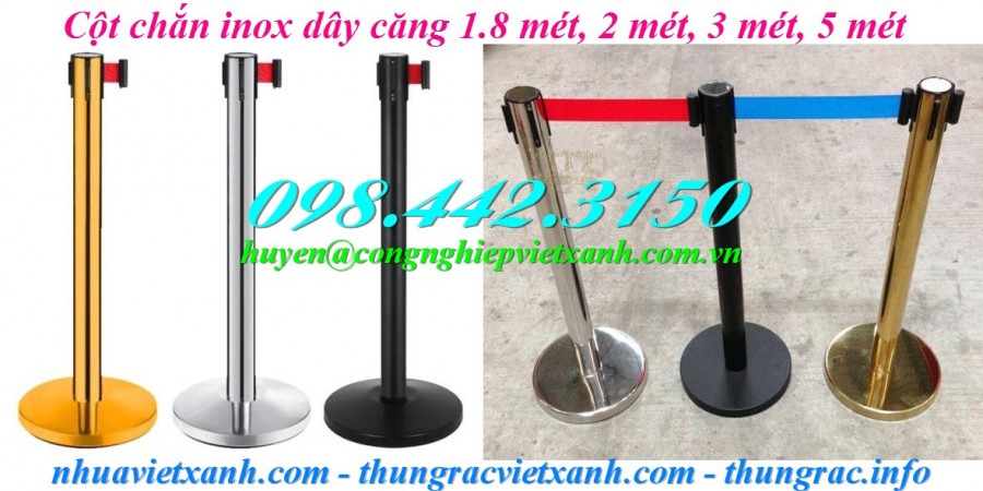 Cột chắn inox dây kéo căng-image-2
