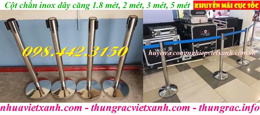 Cột chắn inox dây kéo căng-image-5