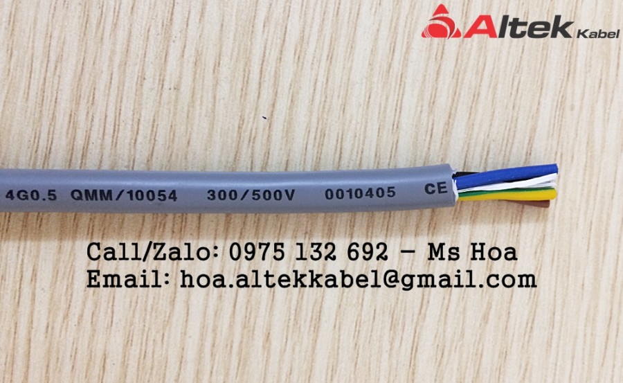Cáp điều khiển 4x0.5, 4x0.75, 4x1.0, 4x1.5 (4 cores control cable)-image-2