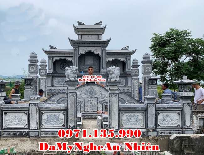 Lâm Đồng Bán mẫu nghĩa trang lăng mộ gia tộc đá phu thê đẹp tại Lâm Đồng-image-3