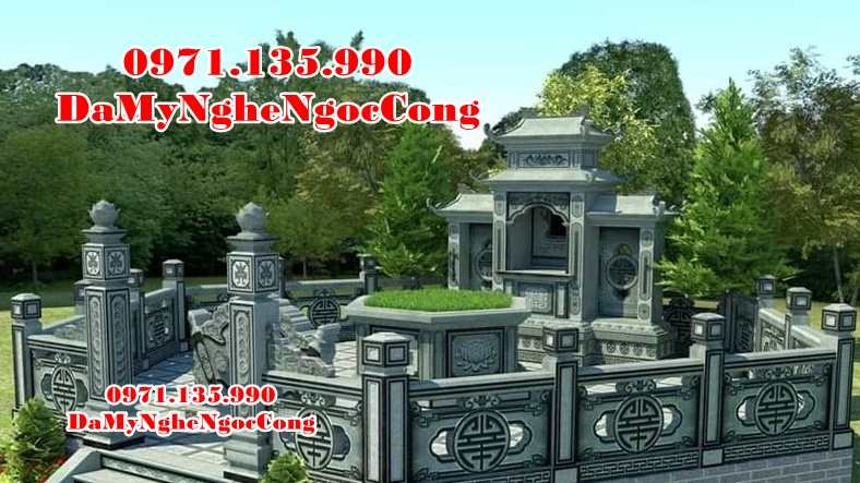 Lâm Đồng Bán mẫu nghĩa trang lăng mộ gia tộc đá mỹ nghệ đẹp tại Lâm Đồng-image-3
