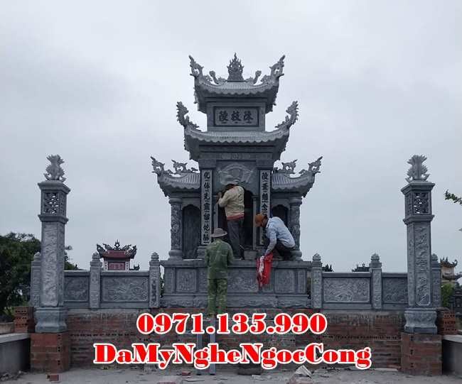 Cần Thơ Bán mẫu nghĩa trang lăng mộ gia tộc đá bố mẹ đẹp tại Cần Thơ-image-2