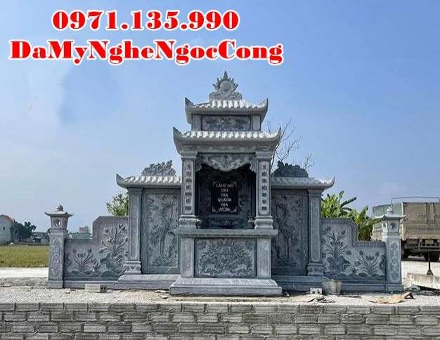 Tây Ninh Bán mẫu nghĩa trang lăng mộ gia tộc đá cao cấp đẹp tại Tây Ninh-image-3