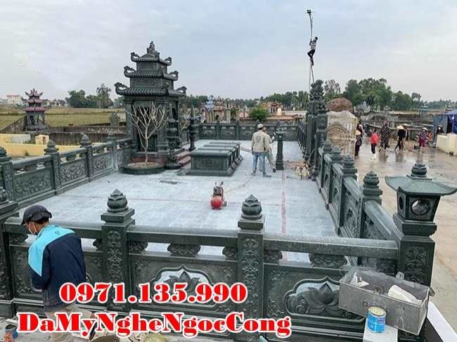 Tây Ninh Bán mẫu nghĩa trang lăng mộ gia tộc đá cao cấp đẹp tại Tây Ninh-image-2