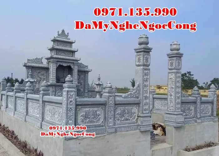 Tây Ninh Hình Ảnh Bán mẫu nghĩa trang lăng mộ gia tộc đá đẹp tại Tây Ninh-image-3