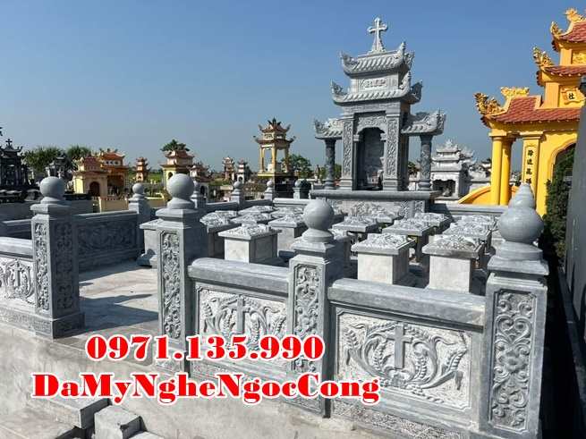 Cần Thơ Bán mẫu nghĩa trang khu lăng mộ gia tộc bằng đá đẹp tại Cần Thơ-image-3