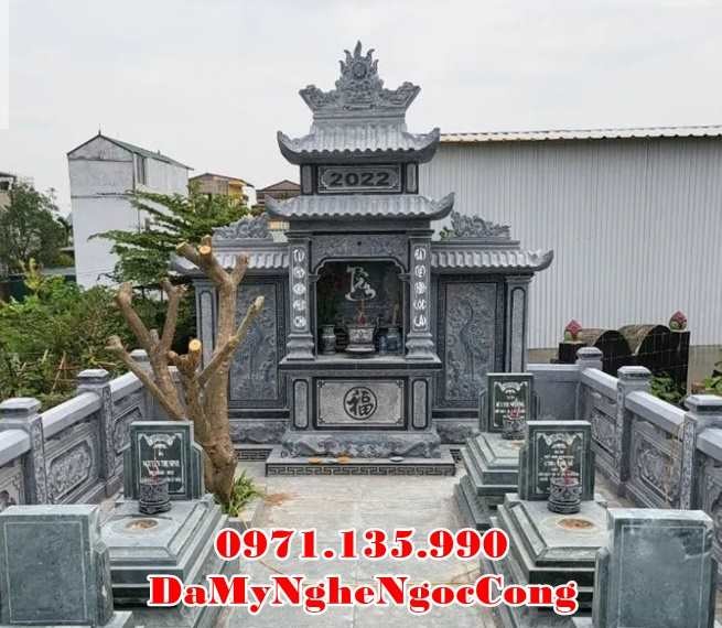 Tây Ninh Bán mẫu nghĩa trang lăng mộ gia tộc đá nguyên khối đẹp tại Tây Ninh-image-2