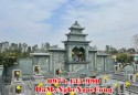 Tây Ninh Bán mẫu nghĩa trang lăng mộ gia tộc đá nguyên khối đẹp tại Tây Ninh