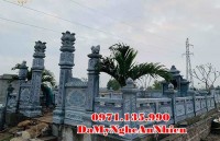 Sài Gòn Bán mẫu nghĩa trang lăng mộ gia tộc đá song thân đẹp tại Sài Gòn