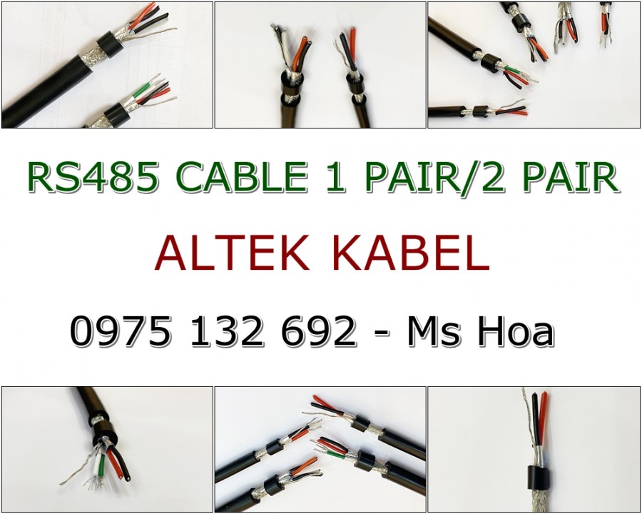 Cáp tín hiệu RS485 hai lớp chống nhiễu Altek Kabel-image-3