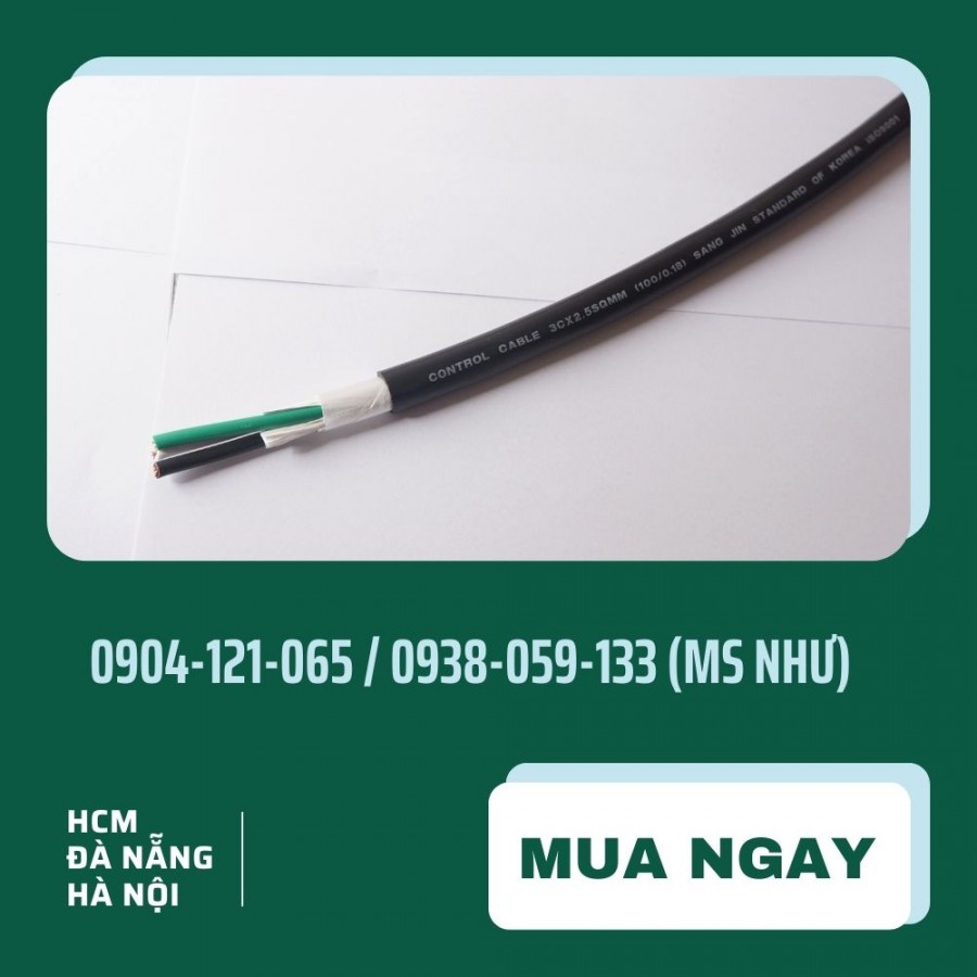 Cáp Điều Khiển / Dây Điều Khiển / Cáp Tín Hiệu SANGJIN-image-3