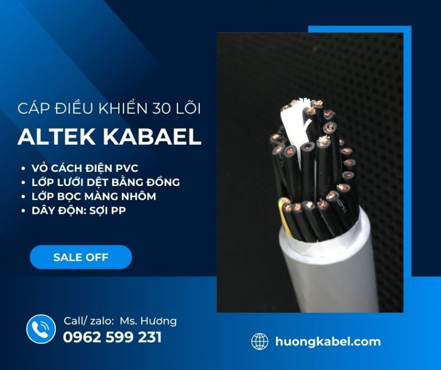 Cáp 30 lõi / Cáp điều khiển, Cáp tín hiệu giá sỉ-image-3