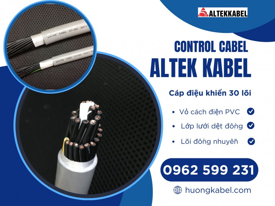 Cáp 30 lõi / Cáp điều khiển, Cáp tín hiệu giá sỉ-image-2
