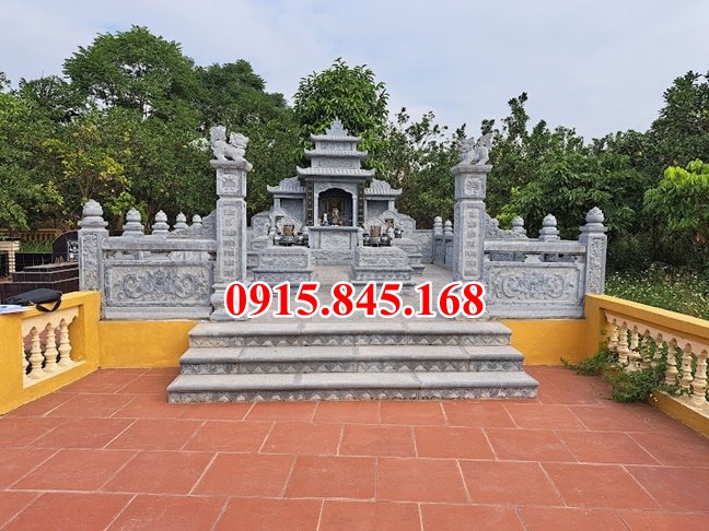 mẫu lăng mộ đá mộ ông bà bán gia lai, song thân 0099-image-3