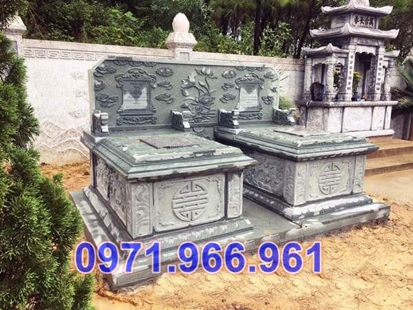 mẫu mộ đá đôi đơn giản đẹp bán cà mau, dòng họ 767-image-5