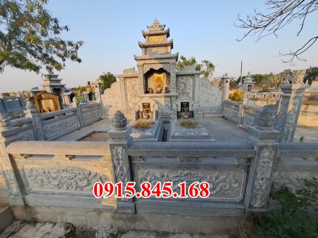 mẫu lăng mộ đá đẹp bán quảng trị, ông bà 589-image-3