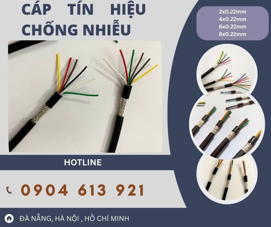 Cáp tín hiệu chống nhiễu 2x0.22mm/4x0.22mm/6x0.22mm-image-5
