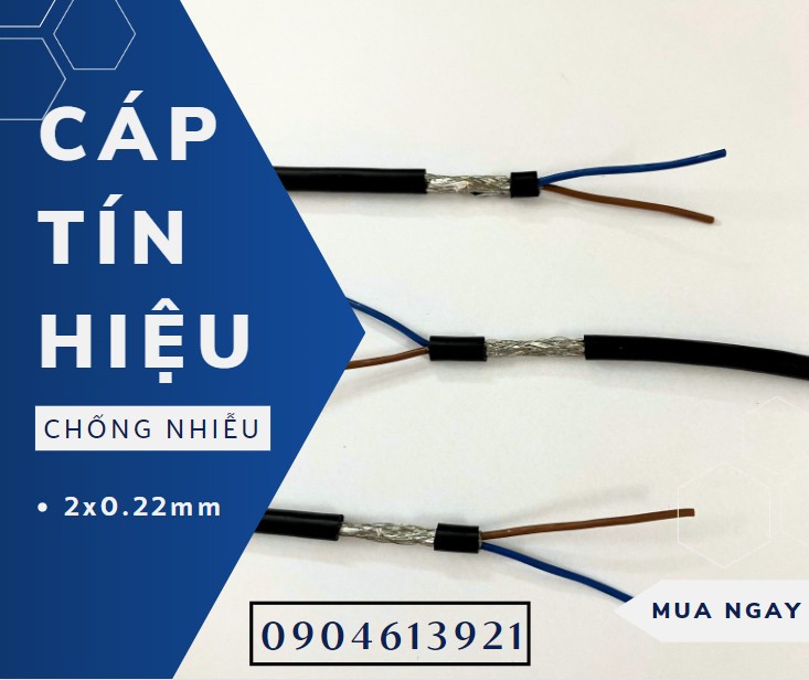 Cáp tín hiệu chống nhiễu 2x0.22mm/4x0.22mm/6x0.22mm-image-2