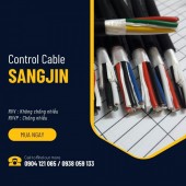 Cáp điều khiển Sangjin / Cáp tín hiệu Sangjin / ISO 9001
