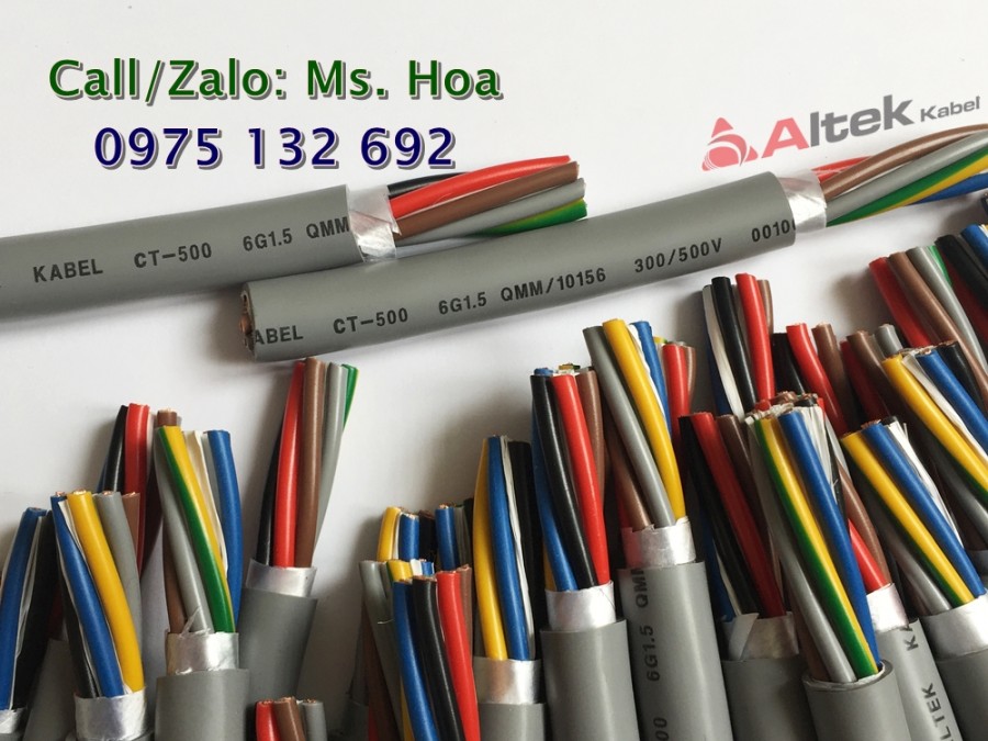 Cáp điều khiển 6 lõi 6x0.5, 6x0.75, 6x1.0, 6x1.5 hàng nhập khẩu giá bình dân-image-2