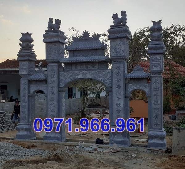 lắp đặt cổng tứ trụ đá đẹp bán tây ninh + cổng đá tam quan-image-2