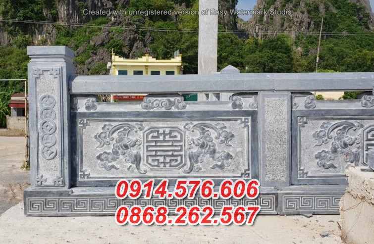 67 thiết kế tường bao hàng rào bằng đá đẹp bán sóc trăng nhà mồ-image-3