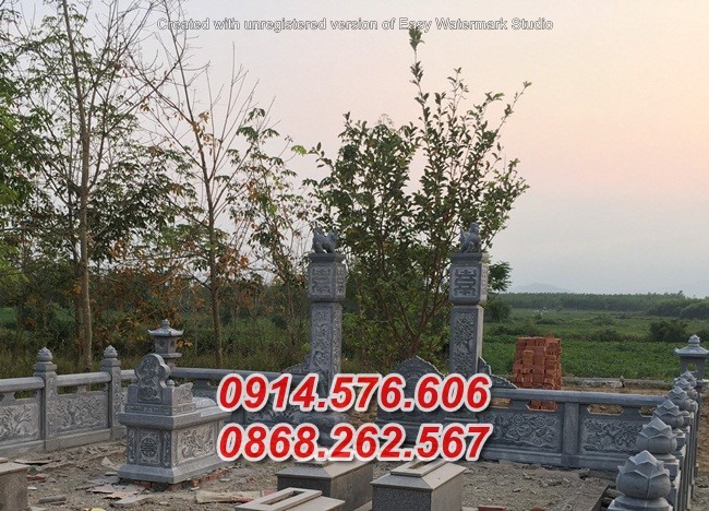 mẫu tường bao hàng rào đá xanh đẹp bán bà rịa vũng tàu, nhà mồ đìn-image-2