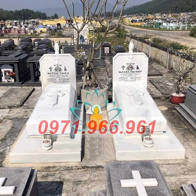 3257 mẫu mộ đá đôi xanh đá đôi nhà bia mộ bán bình thuận, ông bà bố mẹ-image-5