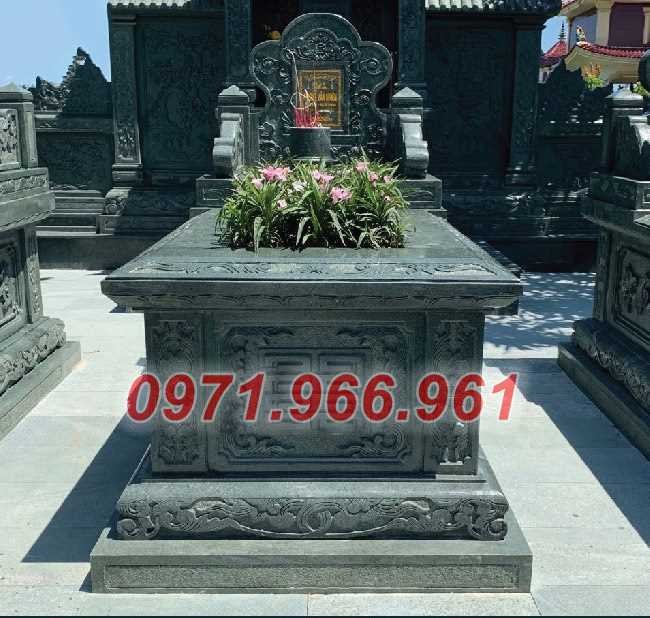 mẫu mộ đá đôi xanh đá đôi nhà mồ bán quảng ngãi, ông bà bố mẹ 235-image-2