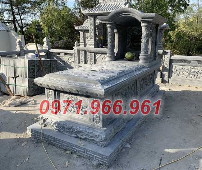 3257 mẫu mộ đá đôi xanh đá đôi nhà bia mộ bán bình thuận, ông bà bố mẹ-image-3