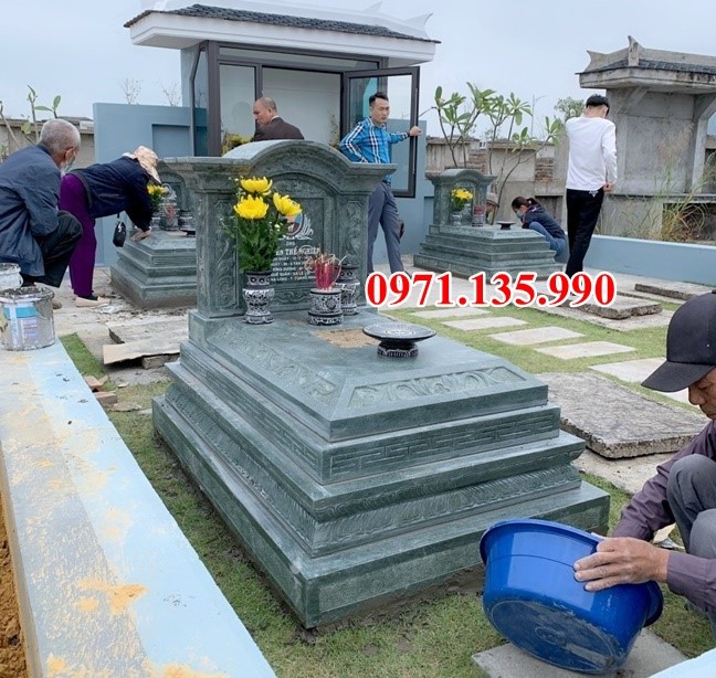 Mẫu mộ đá bố mẹ đẹp bán tại Ninh Bình - Mẫu mộ đá để tro hài cốt đẹp bán tại Nin-image-5