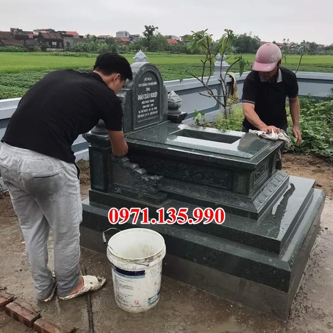 Mẫu mộ đá bố mẹ đẹp bán tại Ninh Bình - Mẫu mộ đá để tro hài cốt đẹp bán tại Nin-image-2