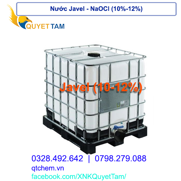 Nước Javel công nghiệp - Natri hypoclorit - NaOCl 10‰ - 12‰ | Quy cách: Bồn - Ta-image-3, Kevin Nguyen