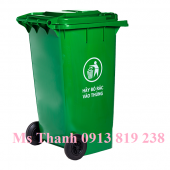 Giá thùng rác nhựa 240 lit nhập khẩu Thai Lan