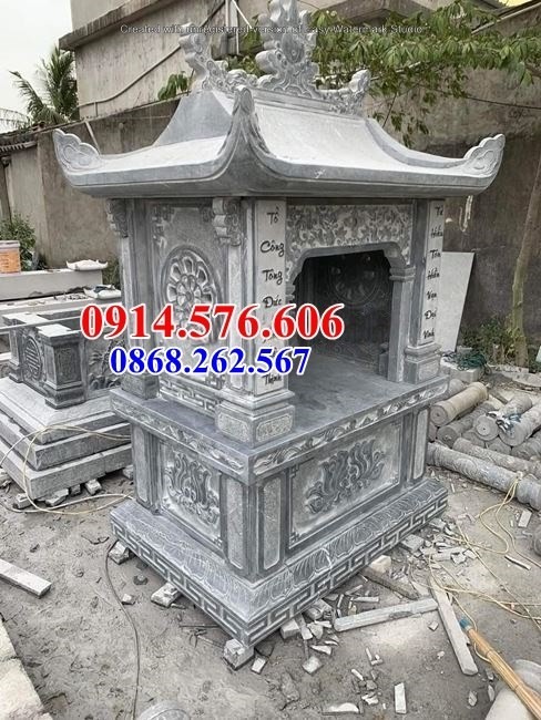 066 lắp đặt nghĩa trang bằng đá đẹp bán trà vinh, tường bao hàng rào cổng-image-2