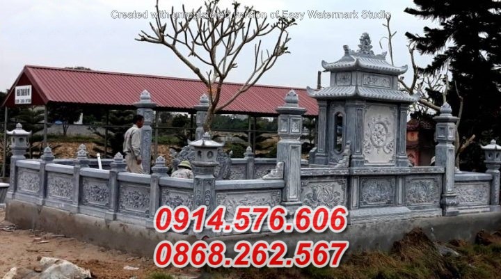 038 mẫu nhà mồ đá tự nhiên đẹp bán quảng ngãi, mộ để thờ lưu tro cốt-image-3