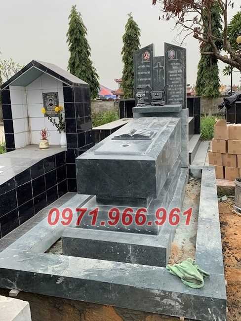 kích thước mộ cao cấp bằng đá đôi phong thuỷ bán gia lai, chất lượng cao 2357-image-2