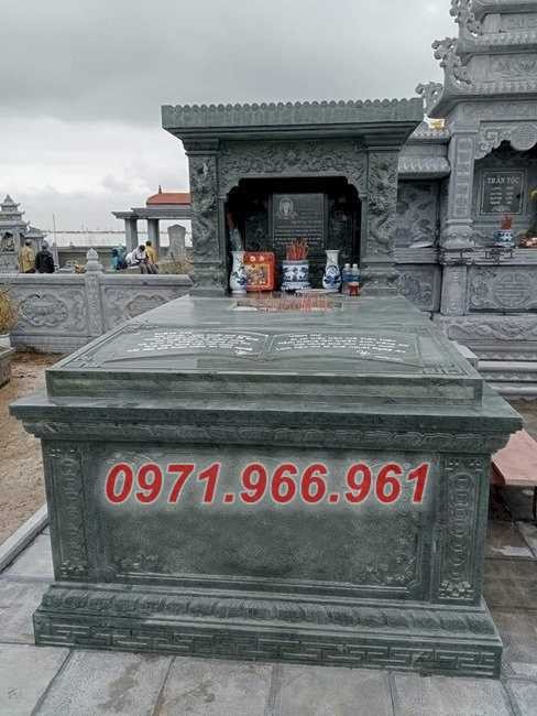 mẫu mộ đá đôi tự nhiên dòng họ bán trà vinh, giá rẻ 833-image-2