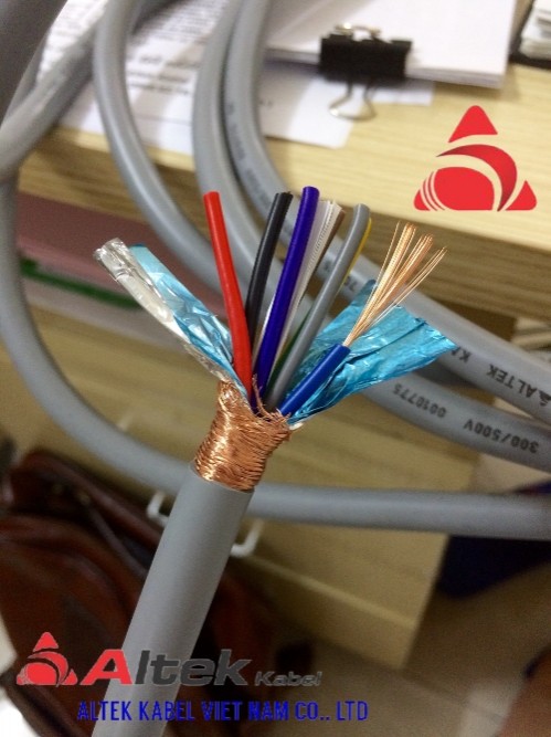 Cáp điều khiển SH-500 SH 10106 6 1.0mm Altek Kabel-image-2