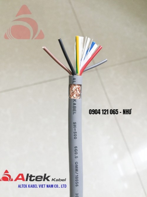 Cáp điều khiển SH-500 SH 10106 6 1.0mm Altek Kabel-image-5