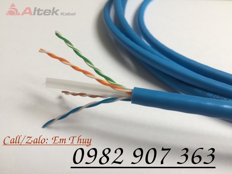 Cáp mạng CAT.6 UTP 4 pair 23AWG 305m Altek Kabek-image-2