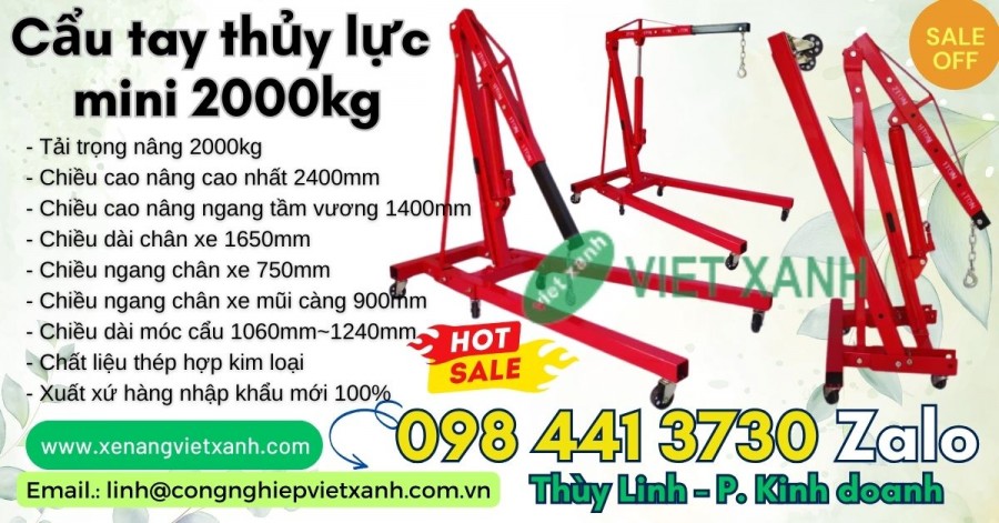 Cẩu thủy lưc mini động cơ 3 tấn-image-3