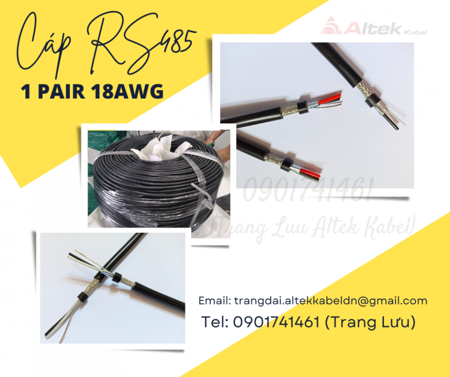 Cáp tín hiệu 1 pair 18awg RS485-image-3