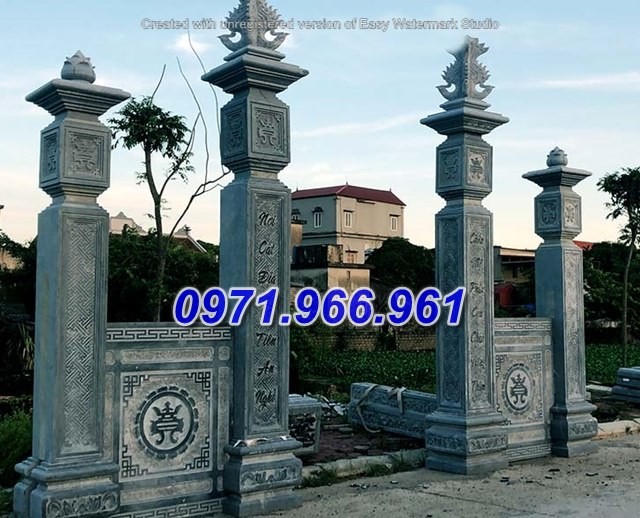 lai châu+ 20 mẫu cổng đá nhà thờ họ đẹp-image-2