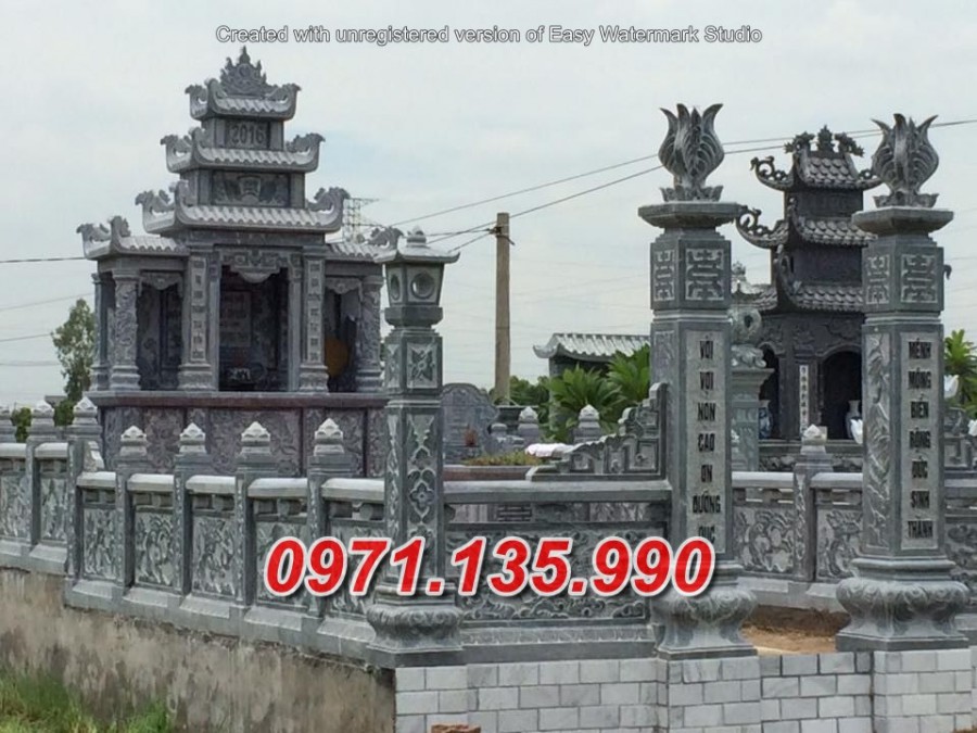 Kiên Giang Mẫu lăng mộ đá quây đẹp bán tại Kiên Giang, gia đình dòng họ-image-5