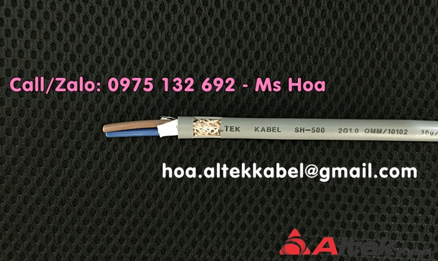 Cáp điều khiển 2x0.75 không lưới, có lưới chống nhiễu cho công trình-image-2