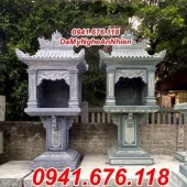 Quảng Ninh Lắp đặt mẫu cây hương thờ đá đẹp bán tại Quảng Ninh - Ngoài Trời