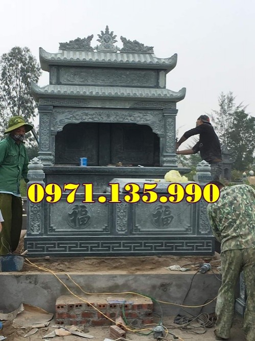95- Xây Lắp Đặt Trọn Gói Mộ Đôi Bằng Đá Đẹp Tại Lạng Sơn-image-5