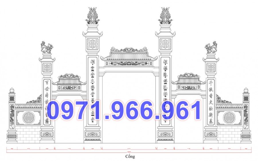 mẫu cổng đá hiện đại bán đắk lắk+ 67-image-2