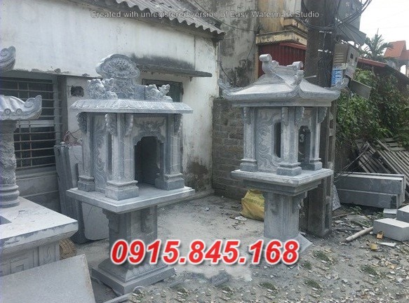 mẫu bàn thờ thiên đá nguyên khối bán bắc giang, thổ địa 3498-image-2